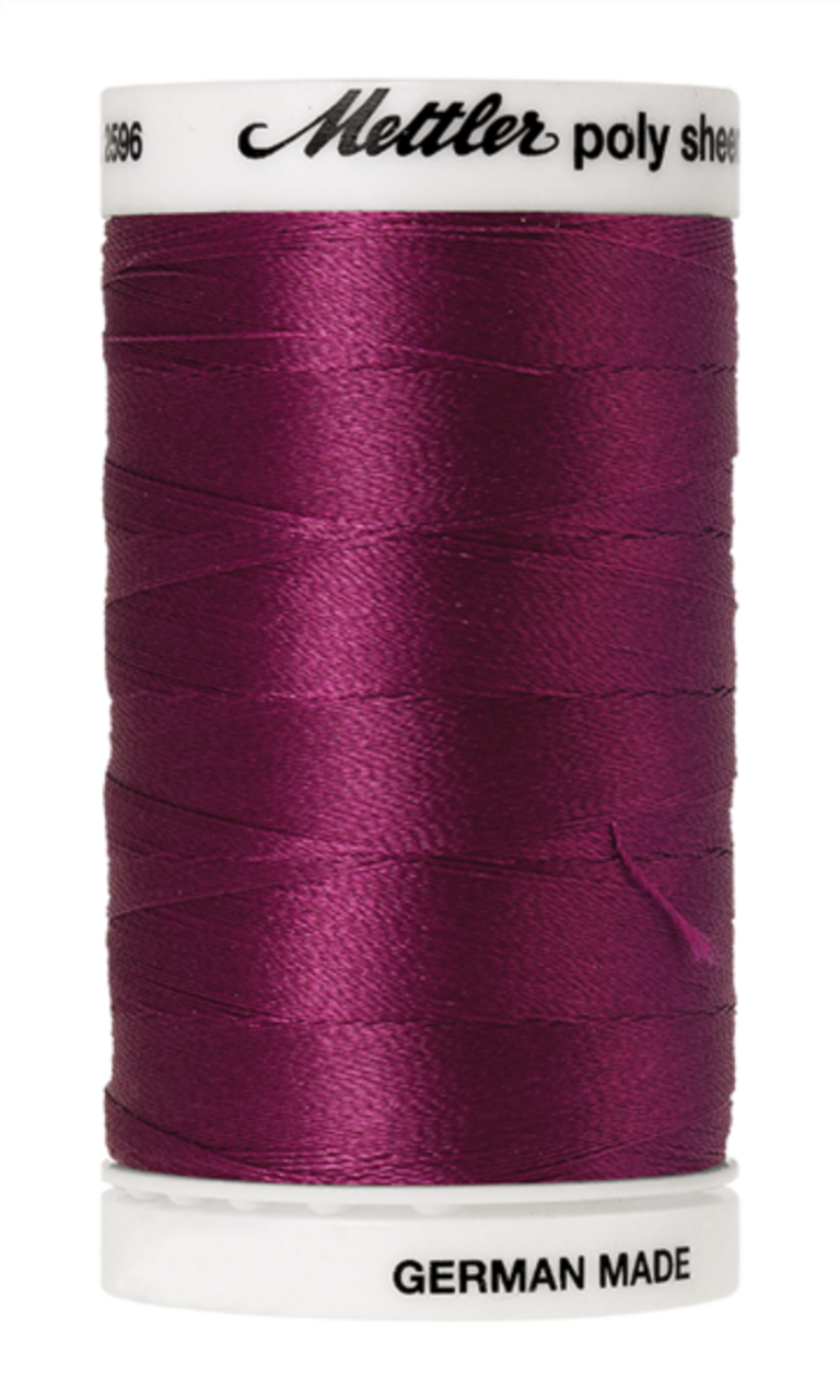 Boysenberry (2596-2500) | Poly Sheen (800M / 875Y) | Mettler Thread